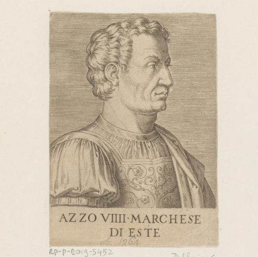 Portrait of Marquis Azzo d'Este