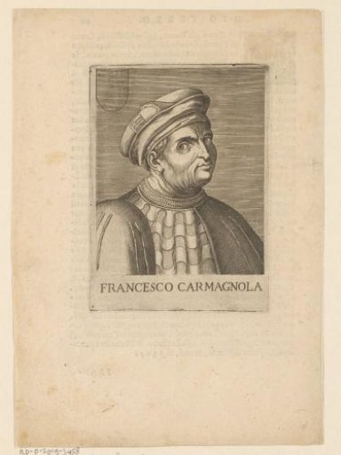 Portrait of Commander Francesco Bussone da Carmagnola