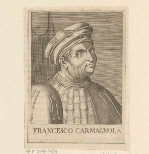 Portrait of Commander Francesco Bussone da Carmagnola