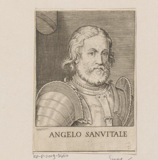 Portrait of Commander Angelo Sanvitale