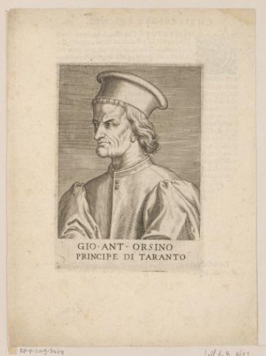 Portrait of Giovanni Antonio Orsini del Balzo, Prince of Taranto