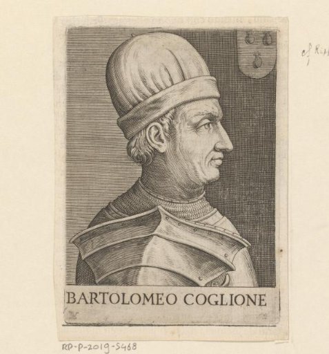 Portrait of Commander Bartolomeo Colleoni