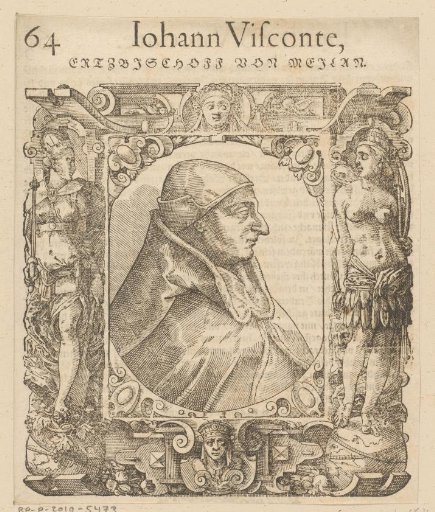 Portrait of Giovanni Visconti, Archbishop of Milan