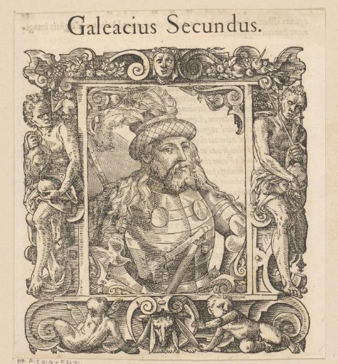 Portrait of Galeazzo II Visconti