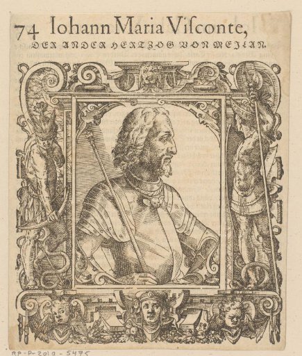 Portrait of Gian Maria Visconti