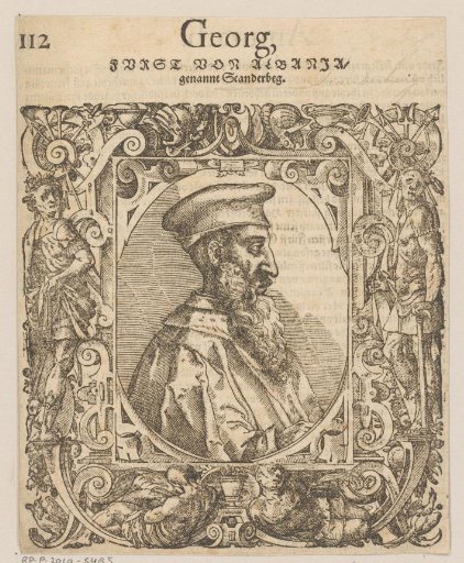 Portrait of Skanderbeg