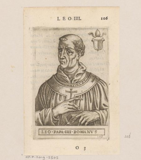 Portrait of Pope Leo IV