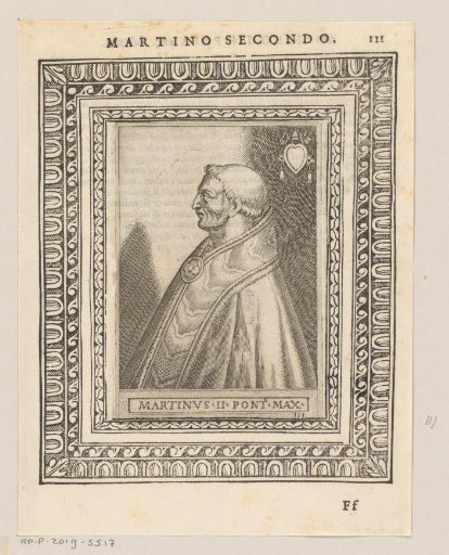 Portrait of Pope Marinus I