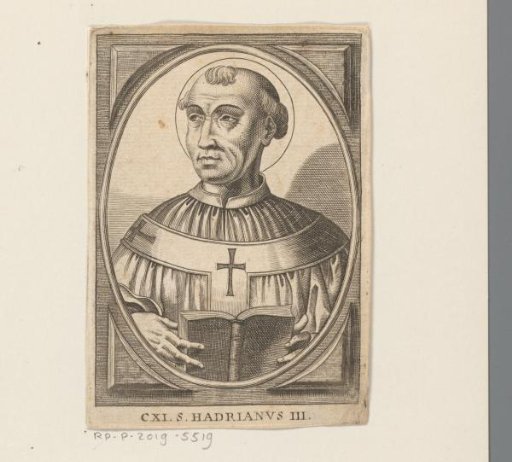 Portrait of Pope Adrian III