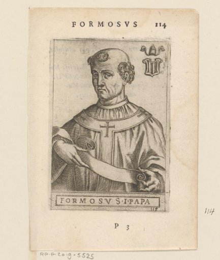 Portrait of Pope Formosus