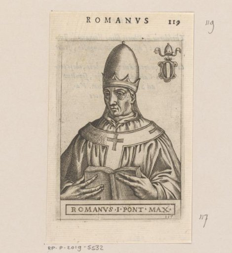 Portrait of Pope Romanus