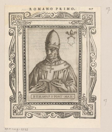 Portrait of Pope Romanus