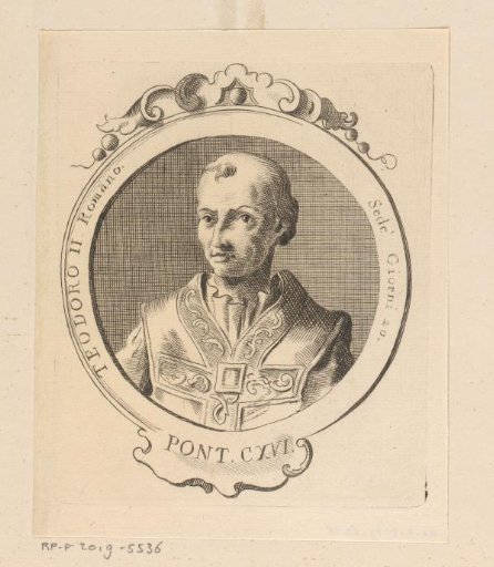 Portrait of Pope Theodore II