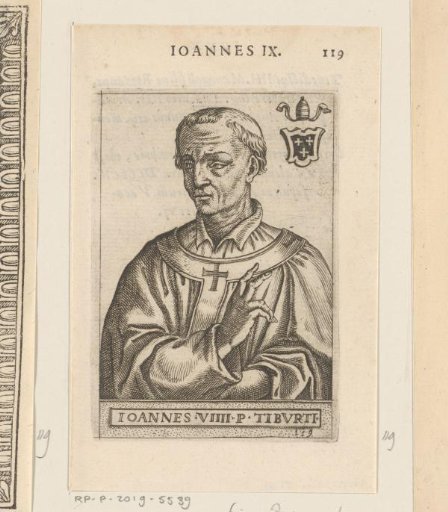 Portrait of Pope John IX