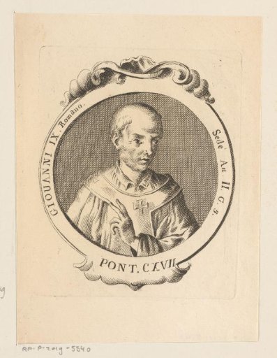 Portrait of Pope John IX
