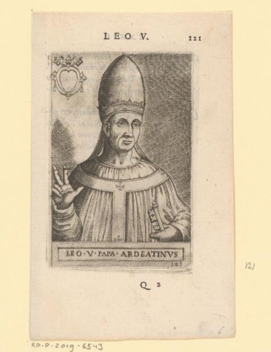 Portrait of Pope Leo V
