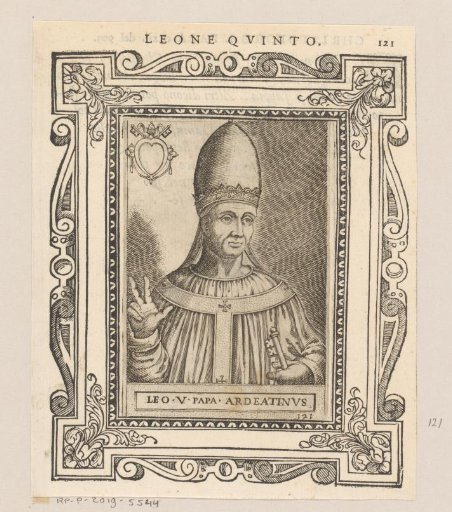 Portrait of Pope Leo V