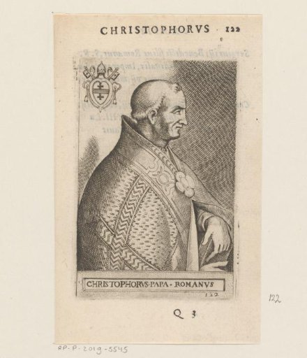 Portrait of Antipope Christoforus