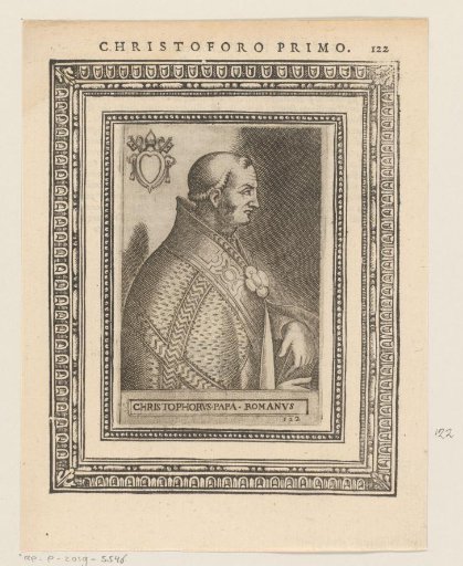 Portrait of Antipope Christoforus