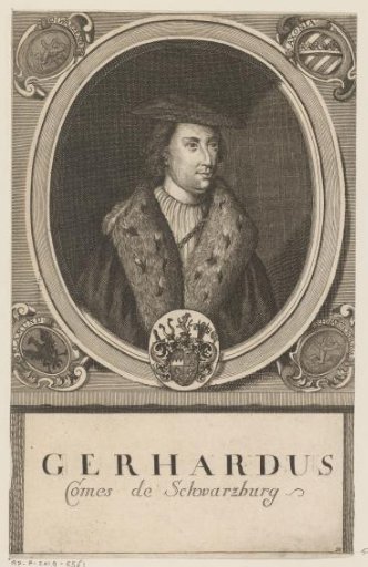 Portrait of Gerhard von Schwarzburg, Bishop of Würzburg