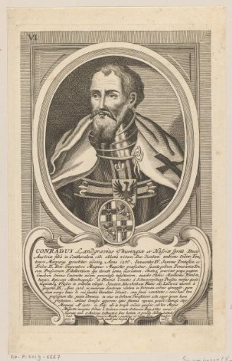 Portrait of Konrad von Thüringen