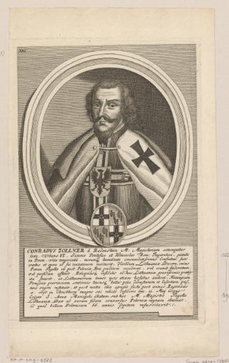 Portrait of Konrad Zöllner von Rotenstein