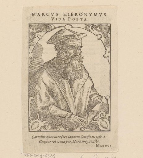 Portrait of Marco Girolamo Vida