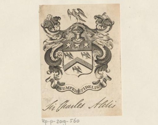 Ex libris of Charles Aldis