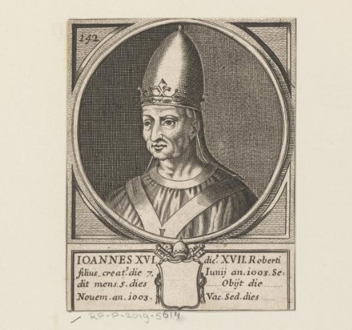 Portrait of Antipope John XVI