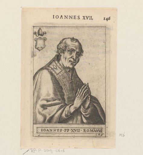 Portrait of Pope John XVII