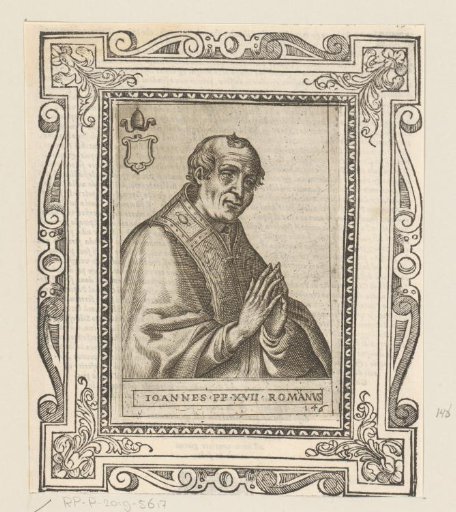 Portrait of Pope John XVII