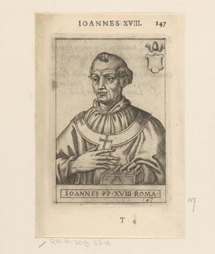 Portrait of Pope John XVIII
