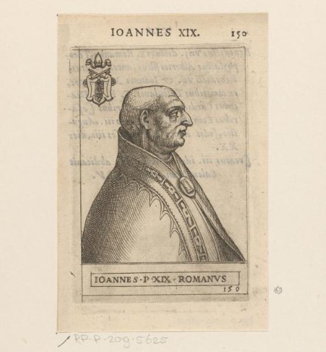 Portrait of Pope John XIX