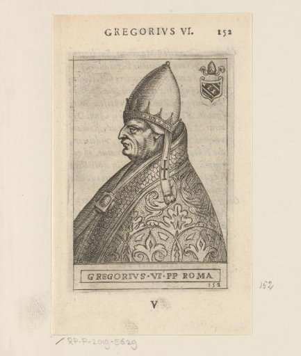 Portrait of Pope Gregory VI