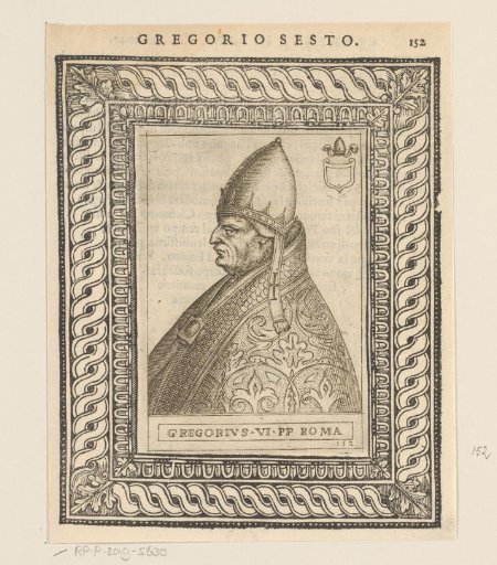 Portrait of Pope Gregory VI