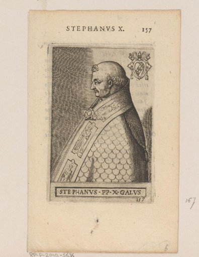 Portrait of Pope Stephen IX (X)