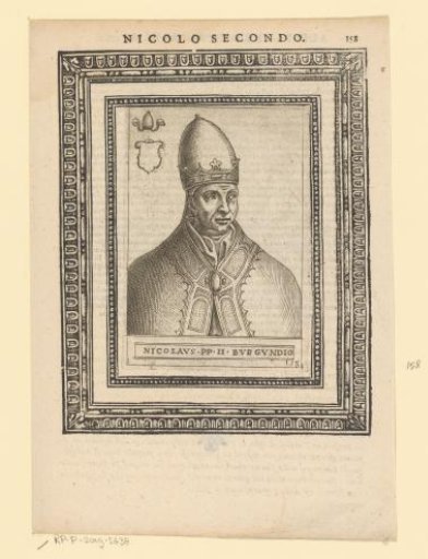 Portrait of Pope Nicholas II