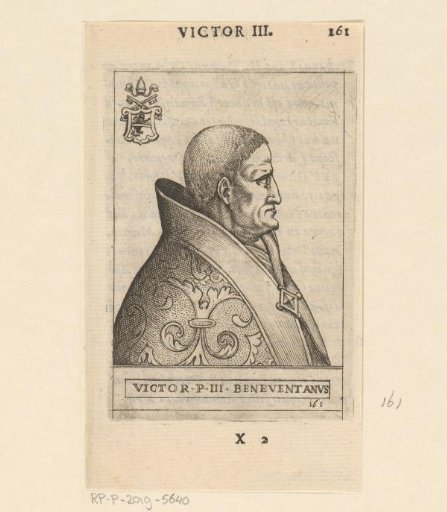Portrait of Pope Victor III