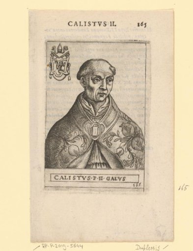 Portrait of Pope Calixtus II
