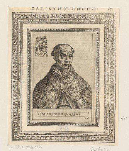 Portrait of Pope Calixtus II