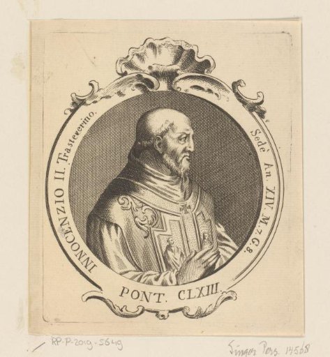 Portrait of Pope Innocent II