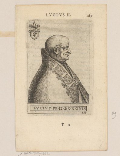 Portrait of Pope Lucius II