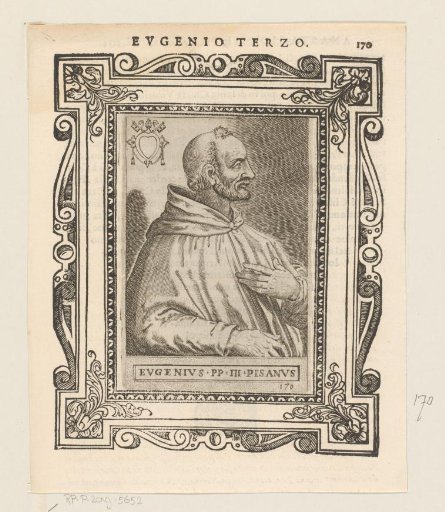 Portrait of Pope Eugenius III