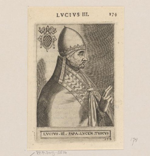 Portrait of Pope Lucius III