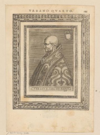 Portrait of Pope Urbanus IV