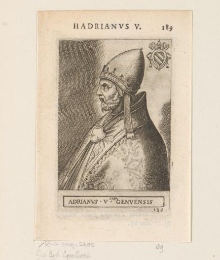 Portrait of Pope Adrianus V