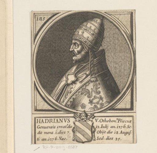 Portrait of Pope Adrian V