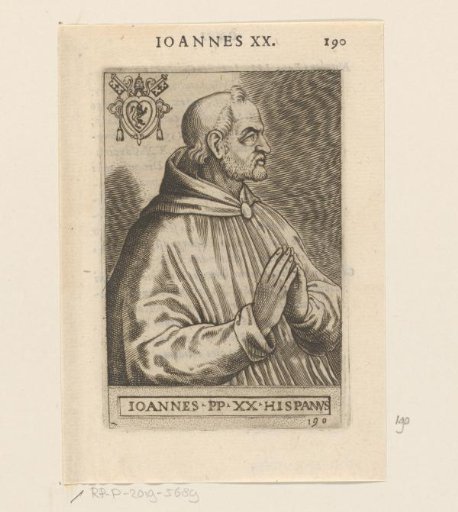 Portrait of Pope John XXI