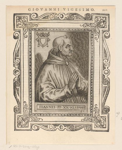 Portrait of Pope John XXI