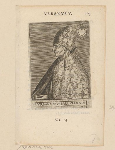 Portrait of Pope Urban V